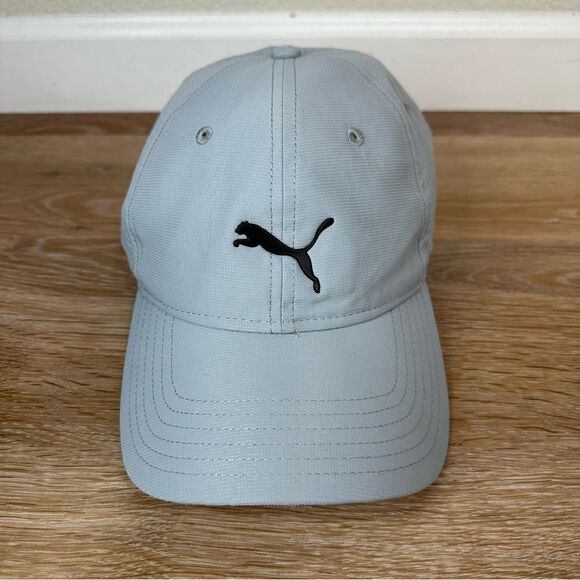 Puma Golf Unisex Gray Adjustable Athletic Cap Hat - Picture 1 of 11